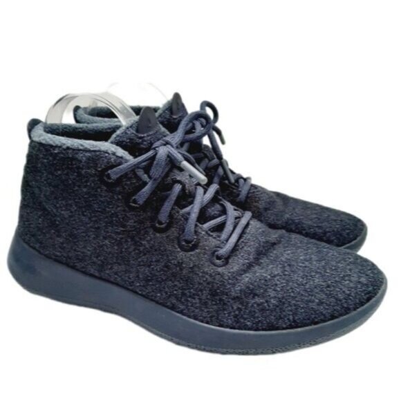ALLBIRDS Wool Runner-up Mizzle Highlights Hi-top Shoes Men's Sz 9 - Picture 1 of 15